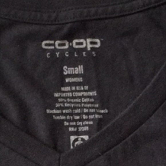 REI CO-OP Cycles V-neck T-shirt Size Small - Picture 4 of 4